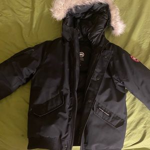Big kids Canada goose winter coat